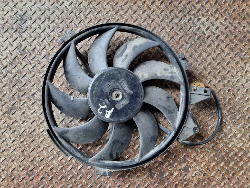 Electric radiator cooling fan