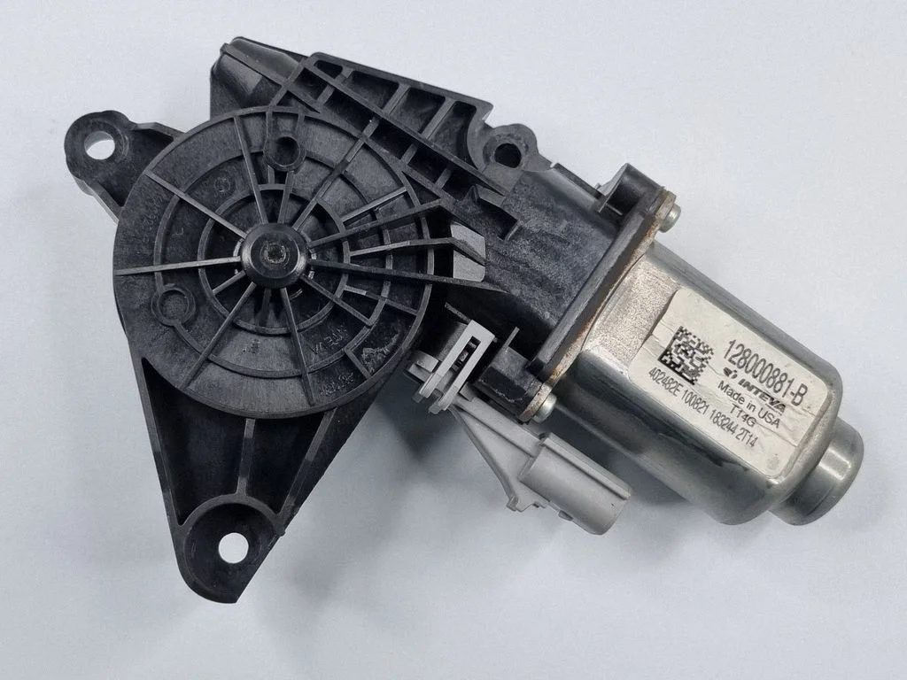 Rear door window regulator motor 128000881B