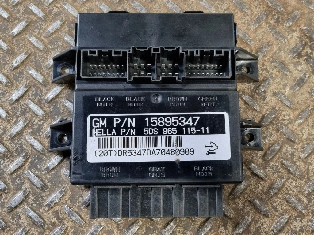 Seat control module 15895347