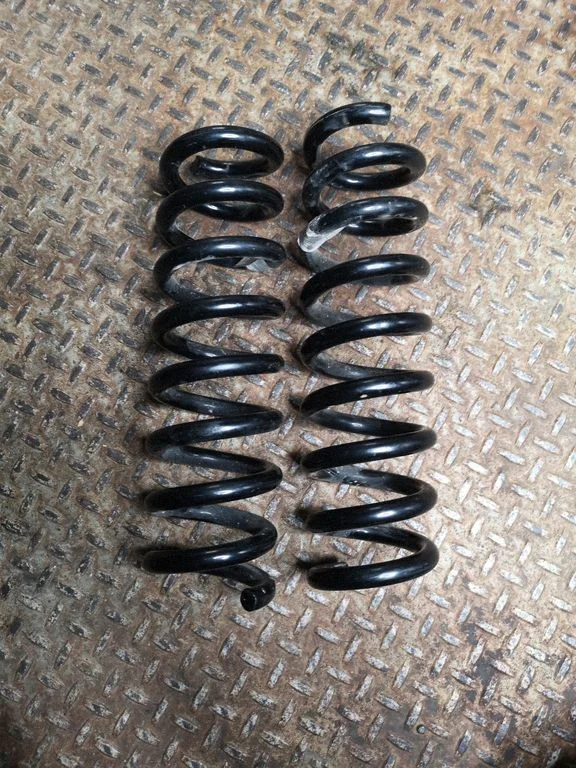 Rear coil spring