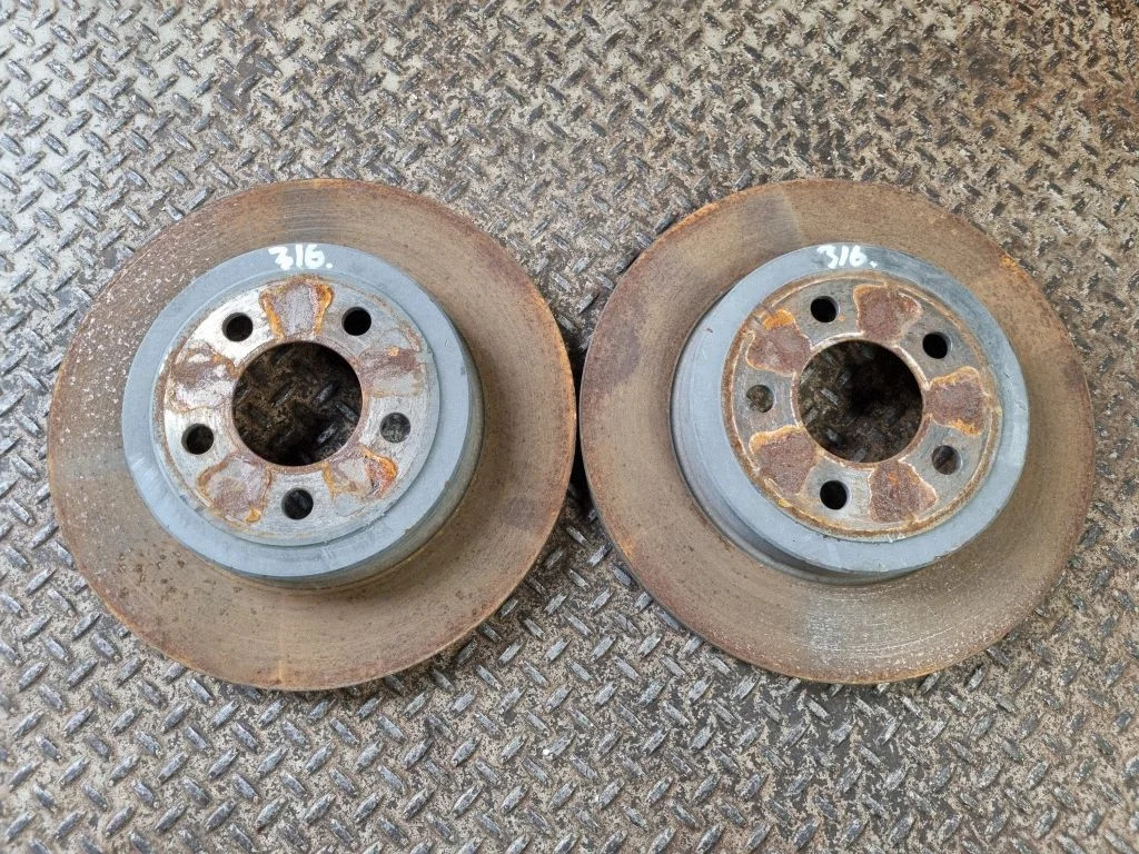 Rear brake disc