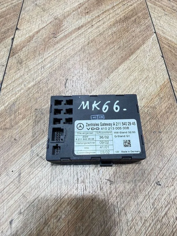 Gateway control module A2115402945
