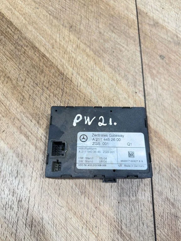 Gateway control module A2114452600