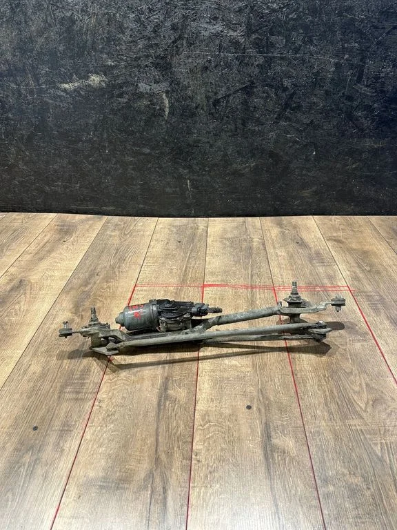Front wiper linkage and motor 13227392