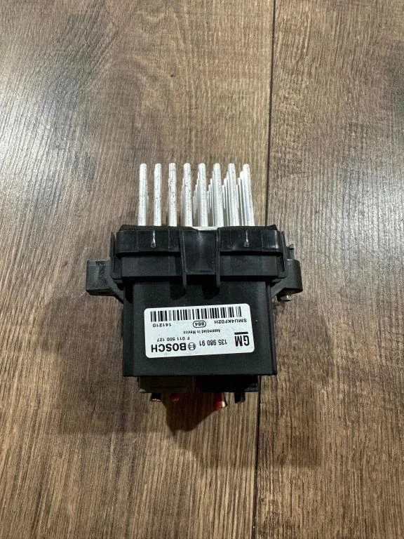 Heater blower motor/fan resistor 13598091