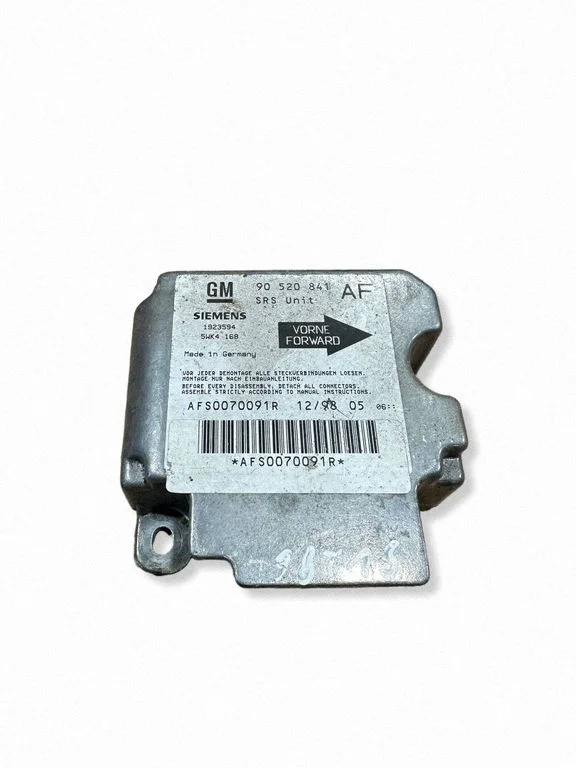 Drošības spilvenu vadības bloks 90520841