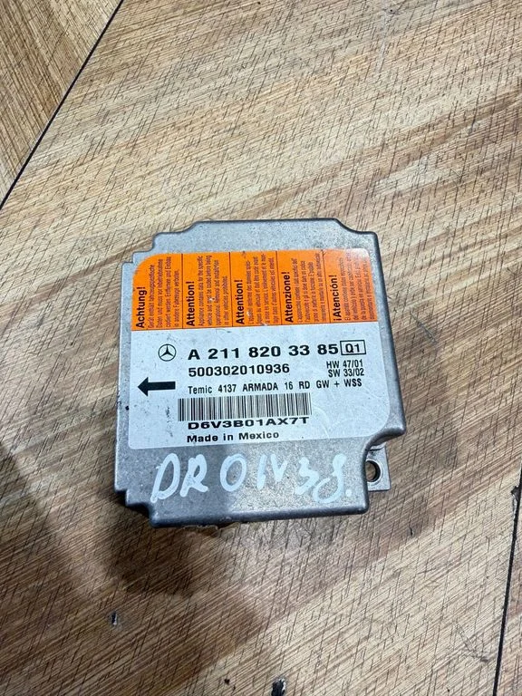 Airbag control unit/module A2118203385