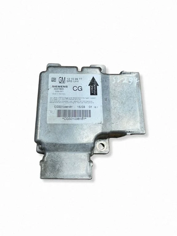 Drošības spilvenu vadības bloks 13159977