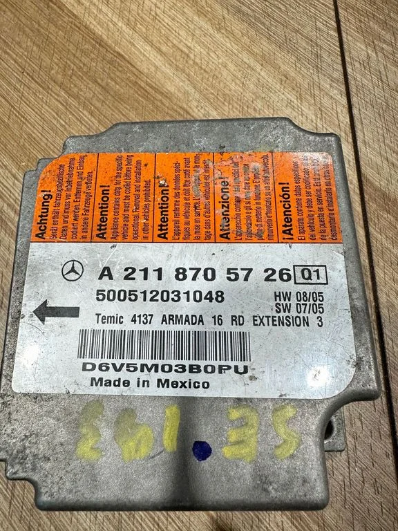 Turvapatjade juhtplokk – Mercedes-Benz E-klass W211 (2002-2009)