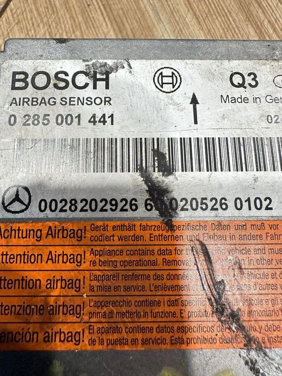 Drošības spilvenu vadības bloks – Mercedes-Benz E klase W211 (2002-2009)