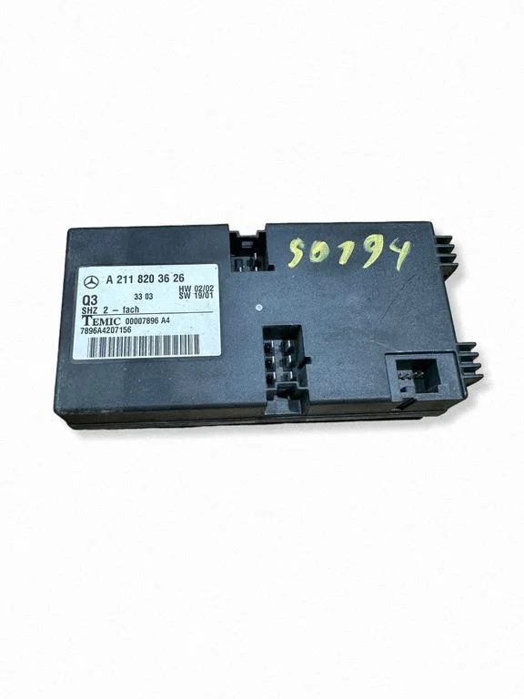 Seat control module A2118203626