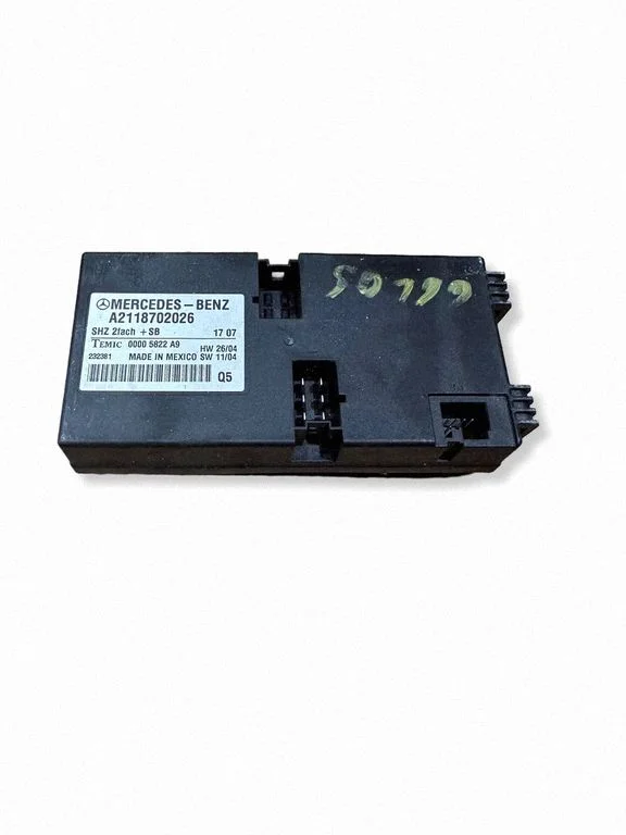 Seat control module A2118702026