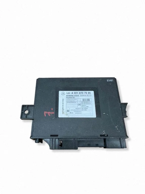 Keyless (KESSY) go control unit/module A2218707986
