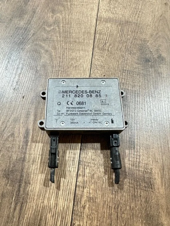 Antenos valdymo blokas