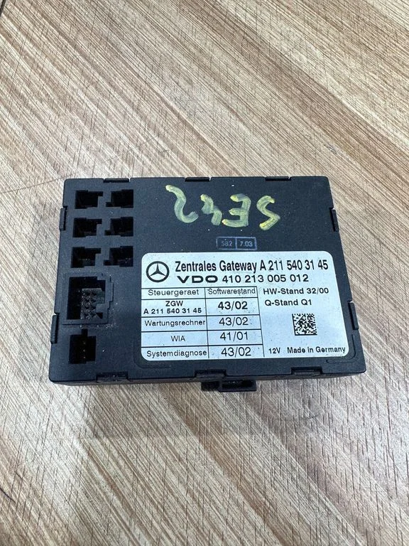 Gateway control module – Mercedes-Benz E-Class W211 (2002-2009)