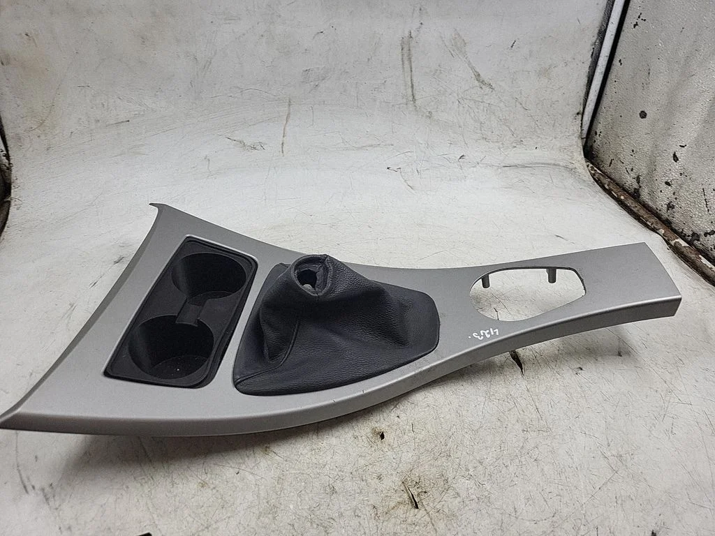 Gear lever shifter trim leather/knob