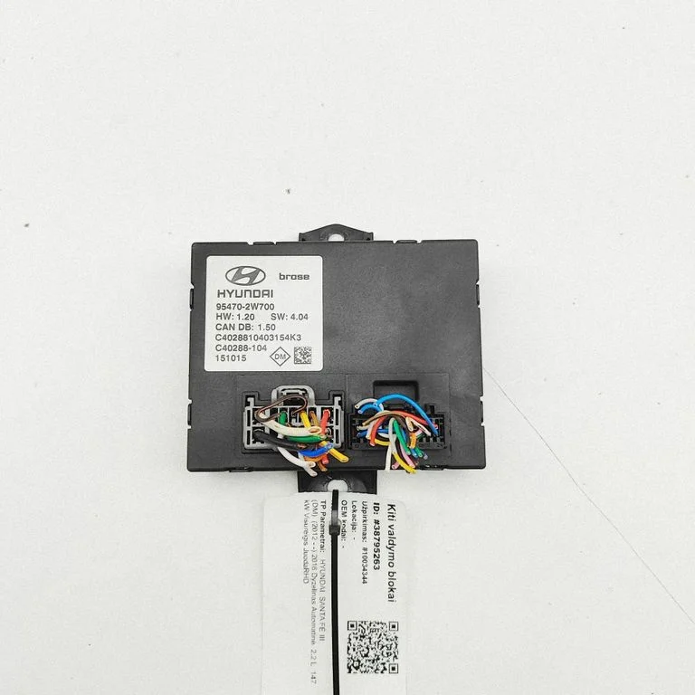 Tailgate/trunk control unit/module 954702W700