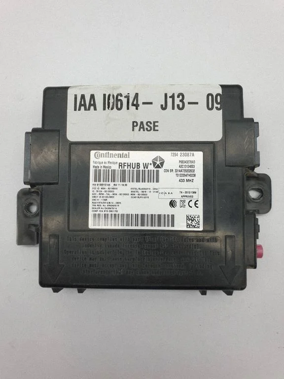 Other control units/modules P68343278AD
