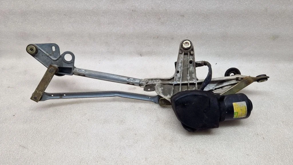 Front wiper linkage and motor 7700821936