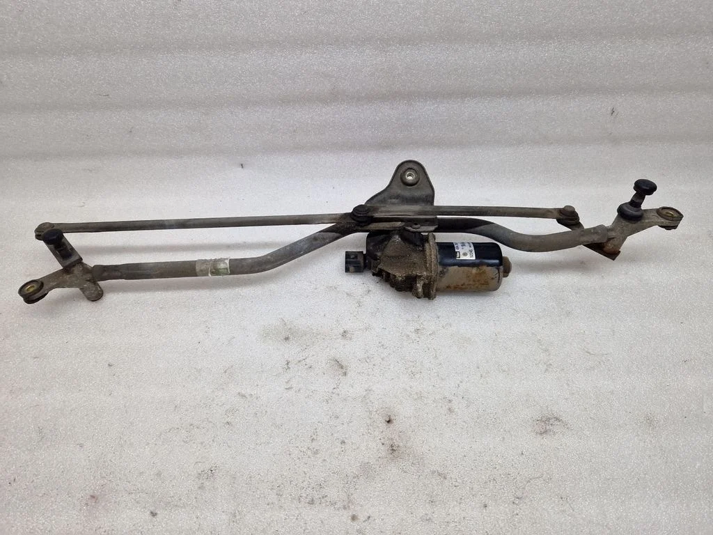 Front wiper linkage and motor 7E1955113