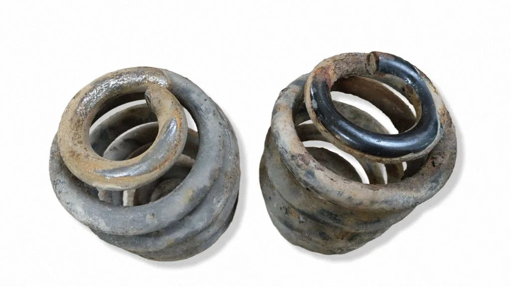 Rear coil spring