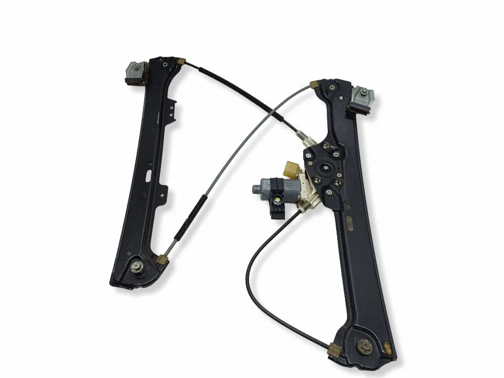 Front door window regulator with motor 6981141
