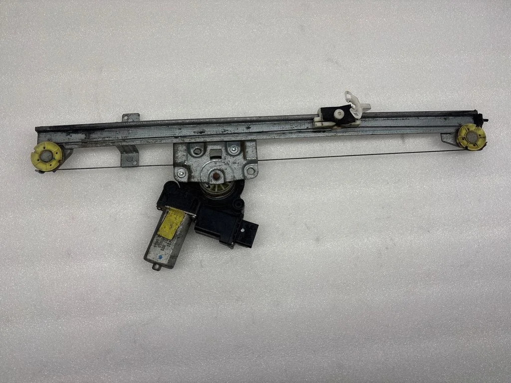 Rear door window regulator with motor – left