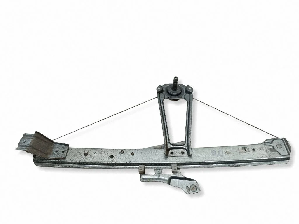 Rear window lifting mechanism without motor – right