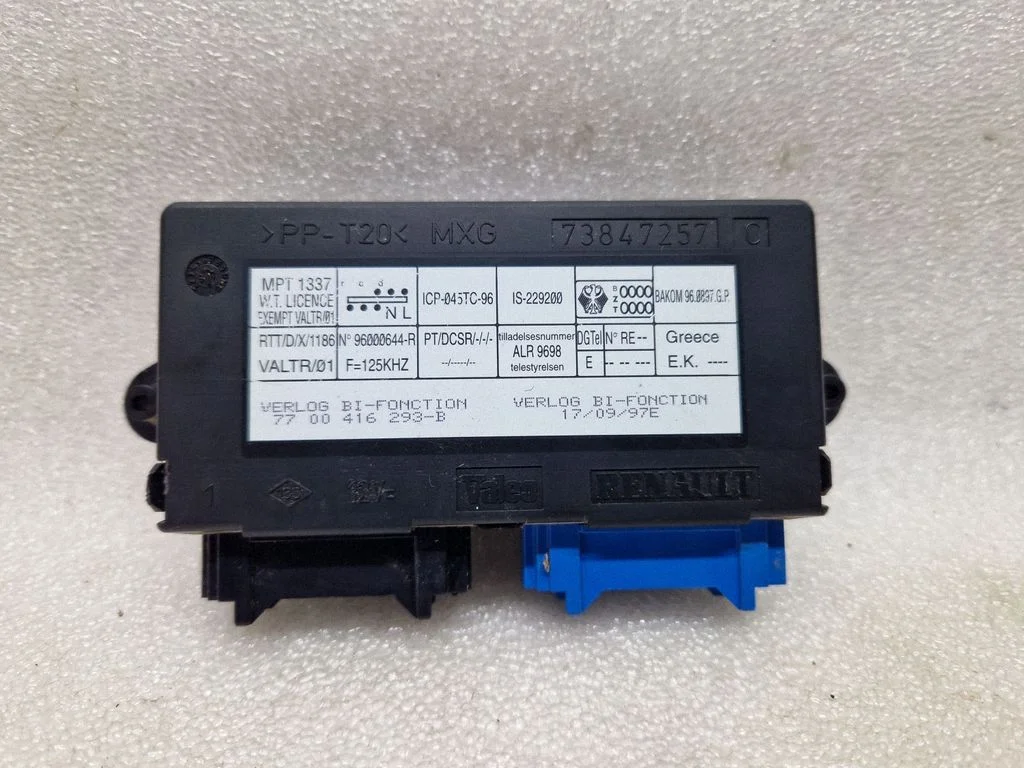 Comfort/convenience module 73847257