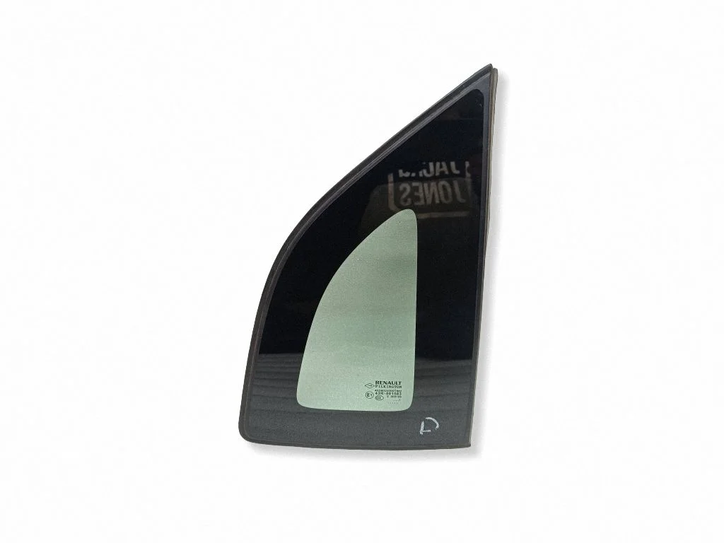 Rear side window – right