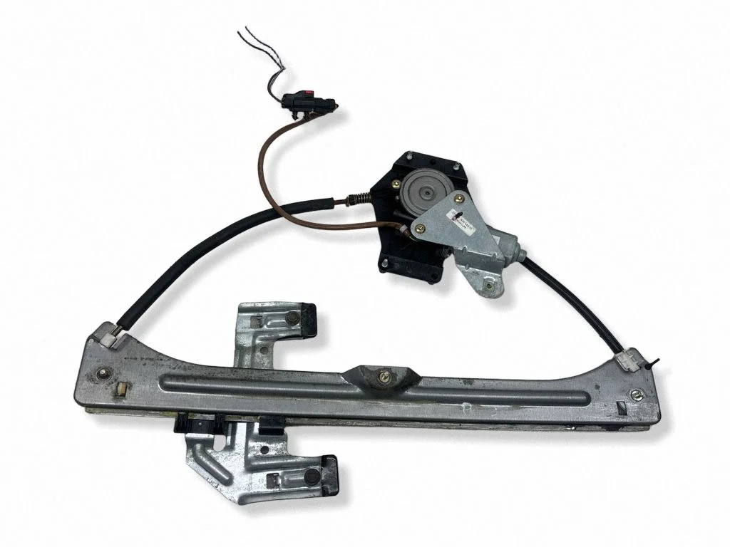 Front door window regulator with motor