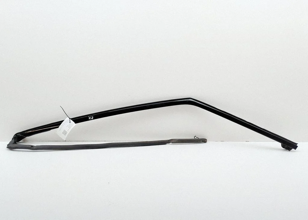 Front door glass trim molding DK62208A97AB