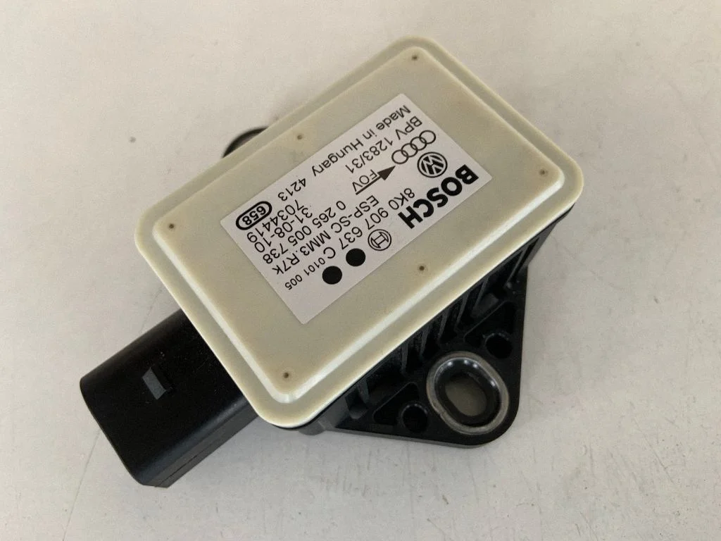 ESP acceleration yaw rate sensor 8K0907637C