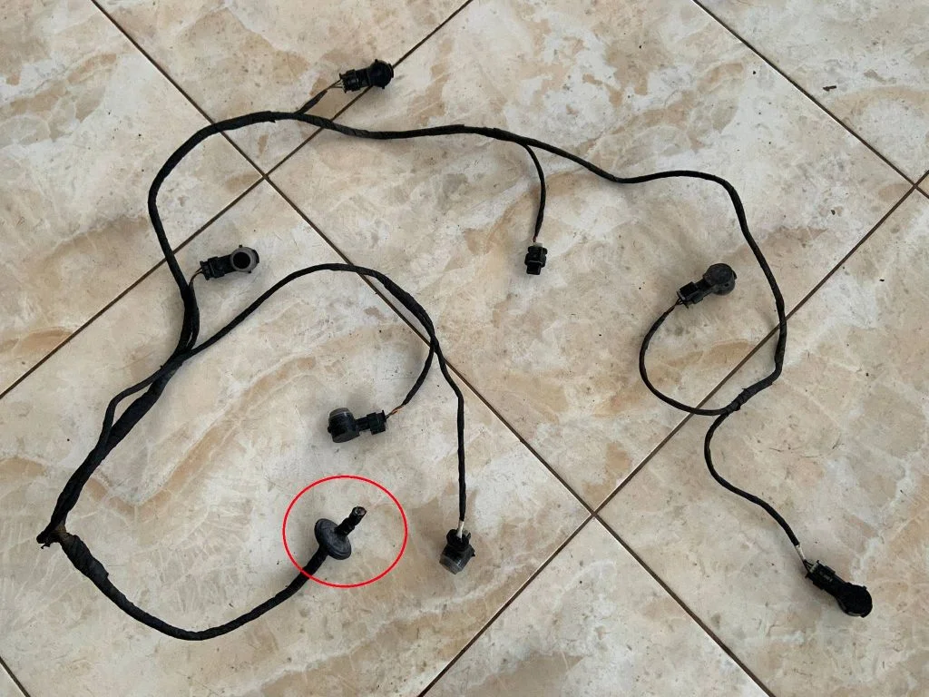 Parking sensor (PDC) wiring loom A2055402500