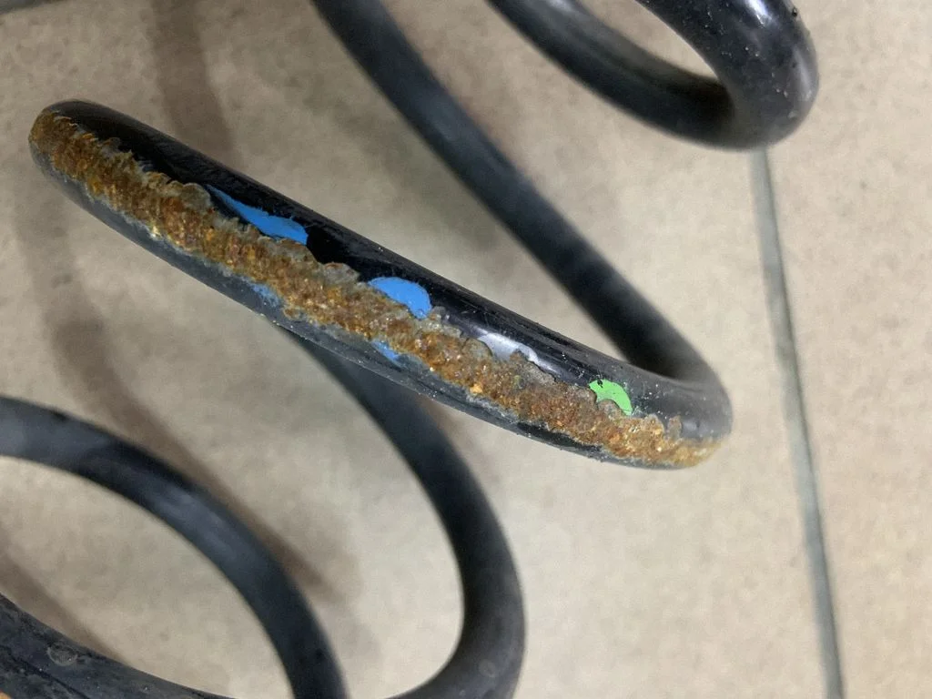 Rear coil spring – rear right