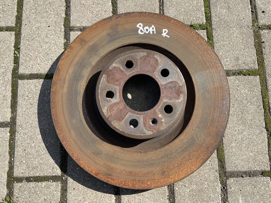 Priekšējais bremžu disks – priekšējā labā
