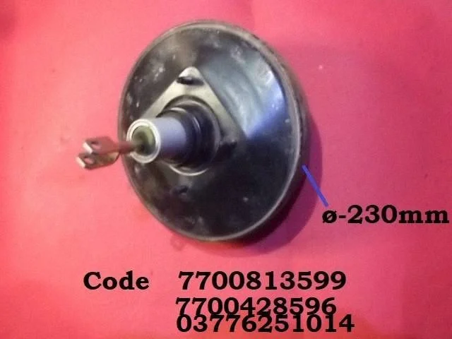 Brake booster 7700428596