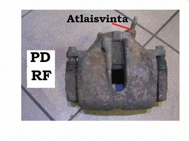 Front brake caliper A0004201315