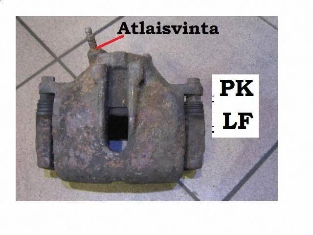 Front brake caliper 0004205783