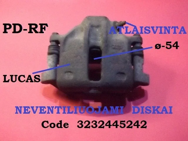 Front brake caliper 3232445242