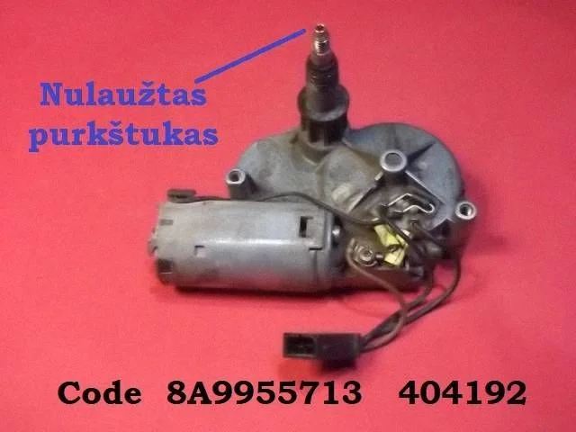 Rear window wiper motor 8A9955713