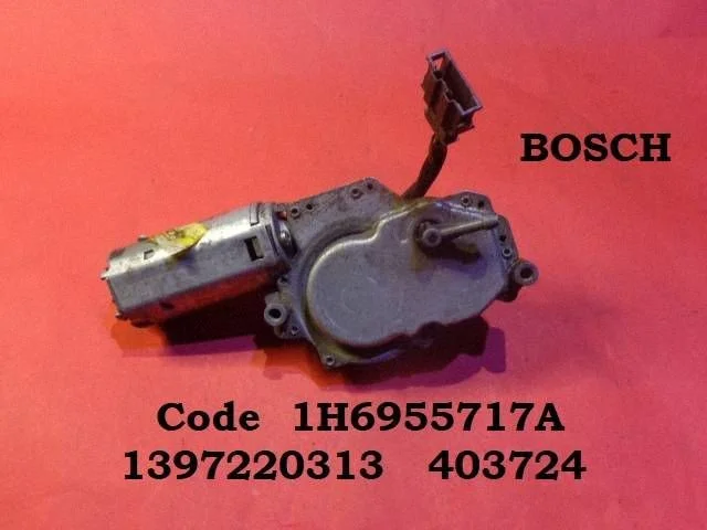 Rear window wiper motor 1H6955717A