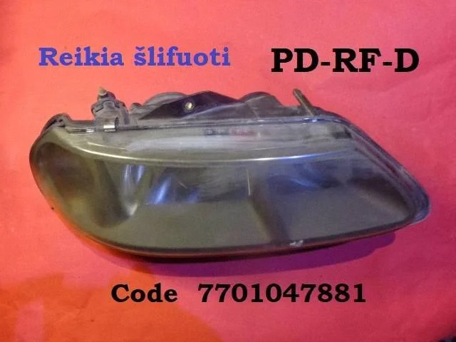 Headlight/headlamp 7701047881