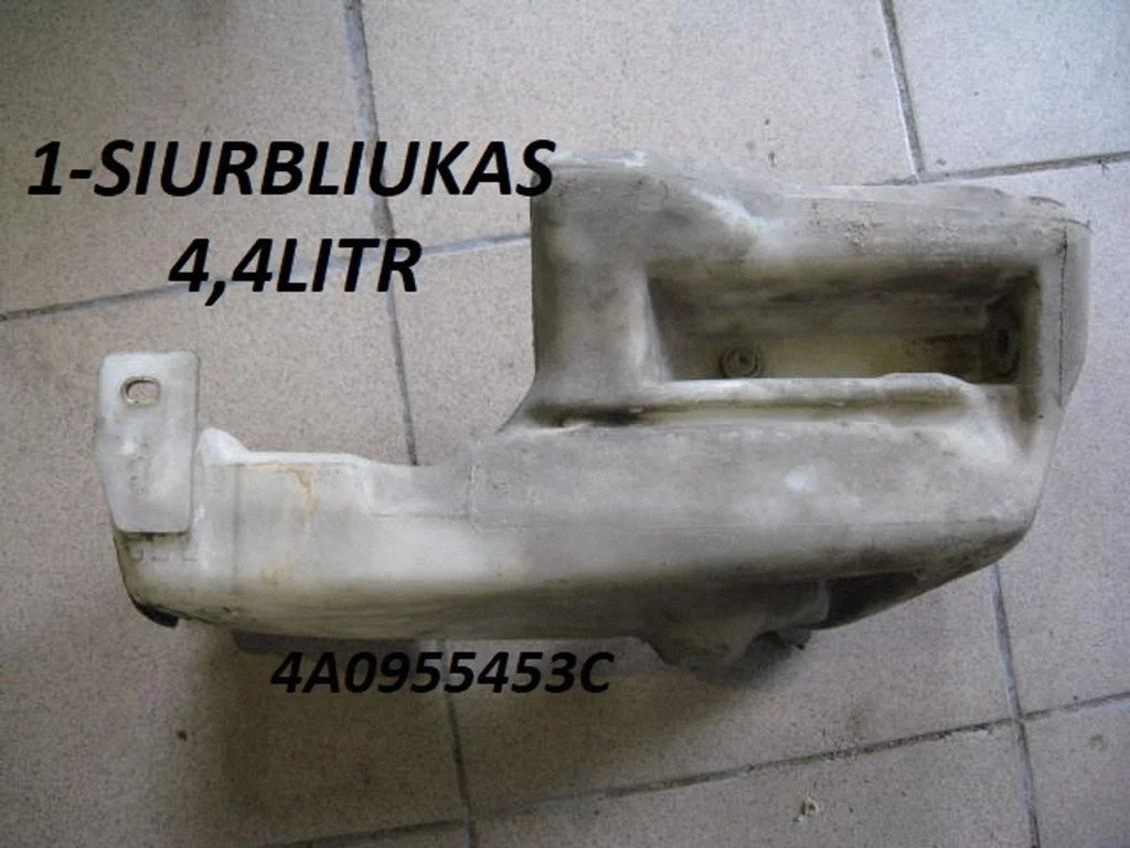 Windshield washer fluid reservoir/tank 4A0955453C