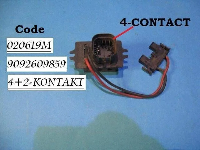 Rezystor dmuchawy 020619M