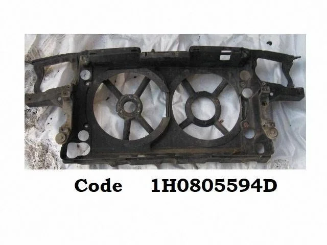 Radiator support slam panel 1H0805594D