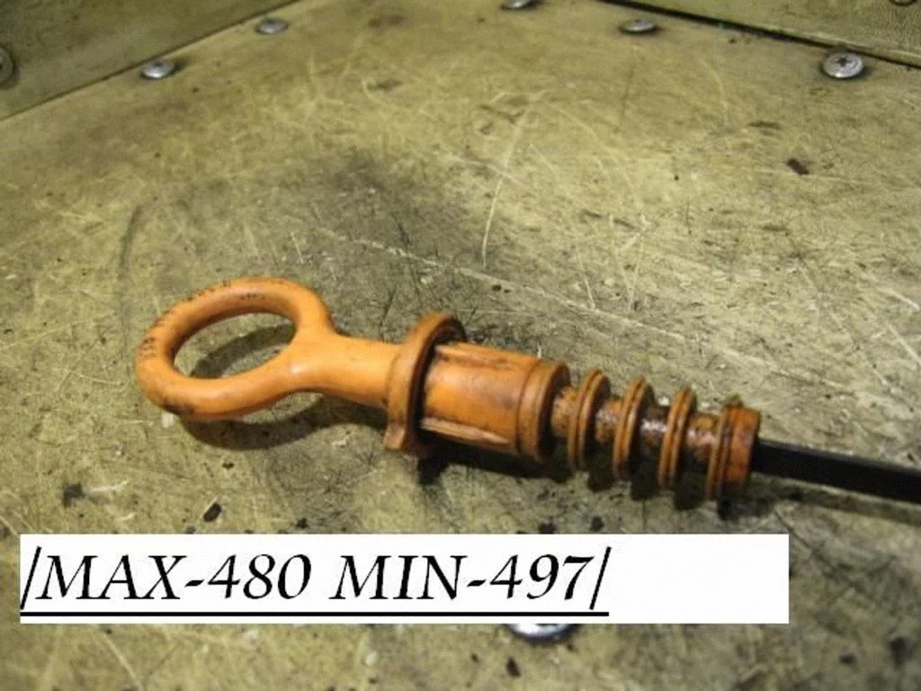 Oil level dip stick 038115611B