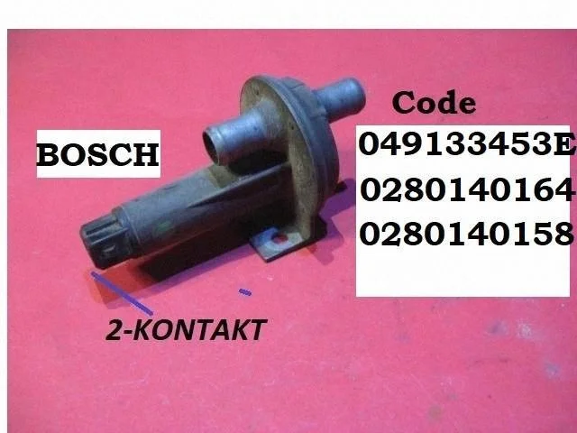 Idle control valve (regulator) 049133453E