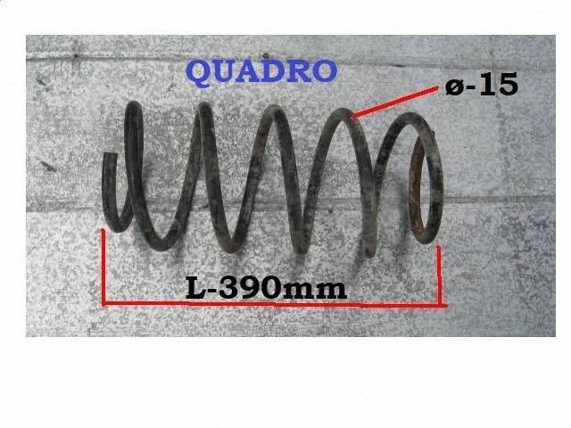 Front coil spring A100C3QUADRO
