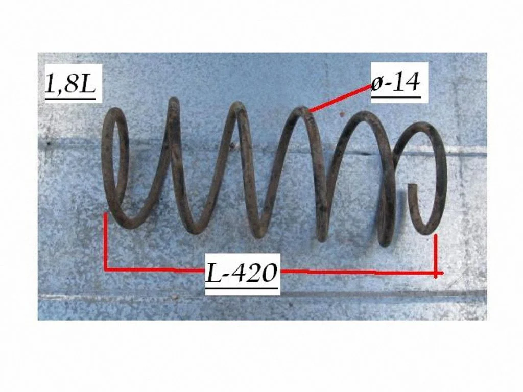 Front coil spring Q14L42018L